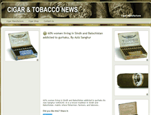 Tablet Screenshot of cigarmanufacture.com